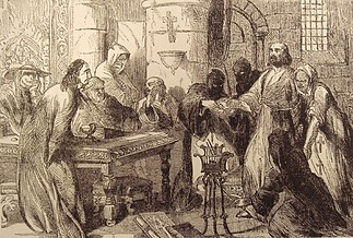 Fájlnév=Interrogation_of_Jacques_de_Molay__19th_century_print.JPG
Fájlméret=1259KiB
Méretek=881x595
Hozzáadás dátuma=2012 Február 25. Interrogation_of_Jacques_de_Molay__19th_century_print.JPG